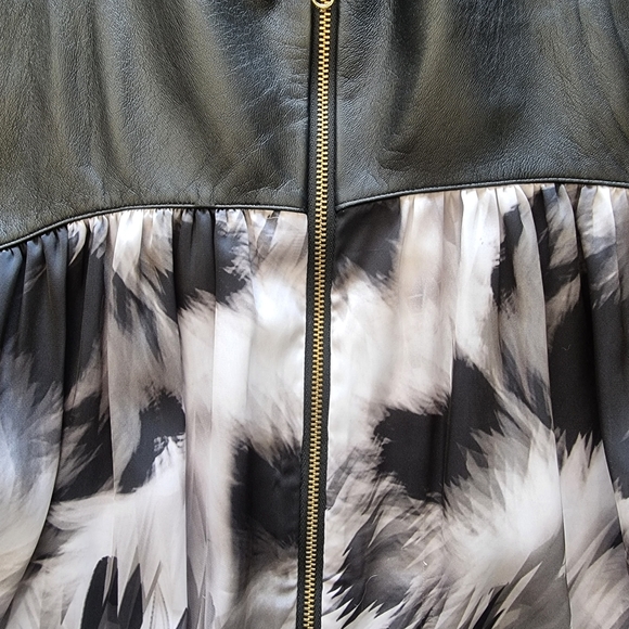 Ted Baker Dress/Top with Leather - Picture 2 of 12